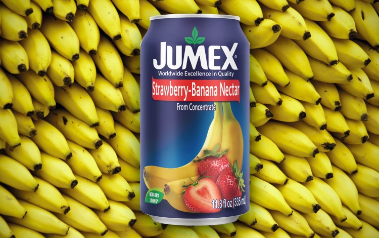 НОВИНКА: JUMEX: «Strawberry-Banana Nectar» в объёме: 335 мл