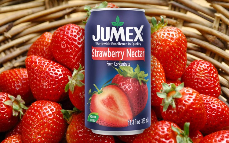 НОВИНКА: JUMEX «STRAWBERRY NECTAR» в объёме: 335 мл